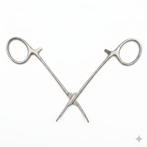 Mosquito Kocher Forceps Curved Surgical Hemostatic Locking Veterinary