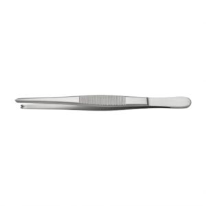 Tooth Forceps   Medical Cotton Dressing Kocher Tweezers Dental Surgical Tissues Forceps 14cm CE